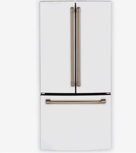 Acier inoxydable de qualité supérieure, 36 pouces de large, 23,1 pieds cubes. Réfrigérateur à porte française encastrable anti-givre avec distributeur intégré et Wi-Fi - Product Image 3