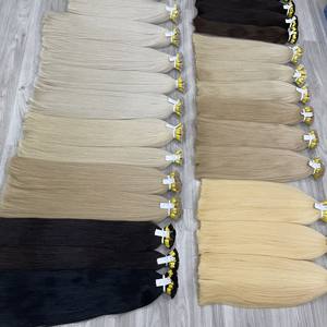 Pleine Cuticule Doux Vierge Remy Cheveux En Vrac Russe Slave Cheveux Humains En Vrac Pleine Longueur pour La Russie Cheveux Avec Prix D'usine - Product Image 2