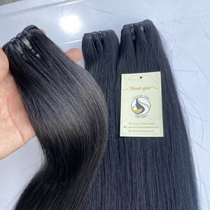 Mechones de pelo brasileño humano de alta calidad, 10A, 12A, cabello virgen alineación con cutícula, venta al por mayor - Product Image 3