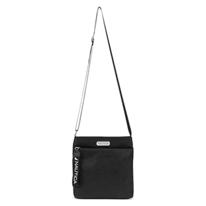 กระเป๋าสะพายข้าง วัสดุไนลอน สีดำ แบบพื้นฐาน สำหรับทุกเพศ สไตล์ลำลอง แฟชั่น ไม่มีแบรนด์ ผลิตจากโรงงาน OEM - Product Image 1