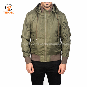 Logo personnalisé Automne Hommes Collège Manteau Vol Baseball Bomber Vestes Outwear Bomber Veste pour hommes Confortable OEM service - Product Image 3