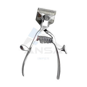 Cortapelos profesional para caballos, Kit de aseo para animales, cortapelos de mano de baja vibración humana con cuchillas eléctricas de acero inoxidable silenciosas - Product Image 2