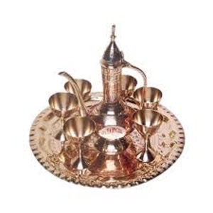 Aftaba กับทองตกแต่งทองเหลือง Aftaba เคลือบ - Product Image 6