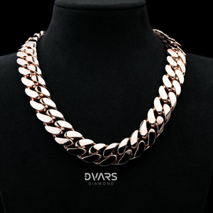 Cadena Cubana de Moissanita VVS de 12 mm, Chapada en Oro de 18K, Corte Brillante, Lujosa, para Bodas, Fiestas, Estilo Hip Hop, Miami - Product Image 4