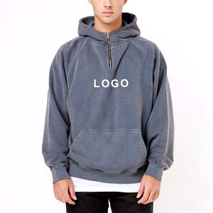 Jersey de moda informal de algodón 100% de la mejor calidad para hombre, sudaderas con capucha transpirables de gran tamaño para invierno, bordado OEM para invierno - Product Image 5