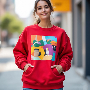 Sudaderas con estampado digital personalizado, ropa deportiva, sudaderas extragrandes de manga larga, sudaderas ajustadas con estampado gráfico, sudaderas para mujer - Product Image 2