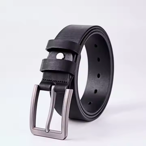 Nuevo Cinturón Formal de Cuero para Hombre, Ecológico, de Piel de Vacuno de Grano Completo, Ancho y Longitud Personalizables por Crescent Crafts - Product Image 3