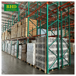 BHD Vietnam's Top Selling RAL6000 Steel Teardrop Pallet Rack Selective Warehouse Inventory Management Rack - Product Image 6