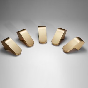 Best Quality Set of 5 Brushed Finished Brass Wall <b>Hooks</b> for Coat & Towel Bathroom <b>Kitchen</b> <b>Hook</b> Clothes <b>Hook</b>. - Product Image 5