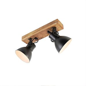 Lámpara de techo Mango Wood Cluster Lámpara colgante de madera de mango vintage hecha en India - Product Image 4