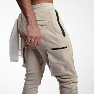 Haute qualité hommes pantalons Streetwear hommes pantalons en gros mode vêtements coton décontracté personnalisé Street Wear pantalon - Product Image 4