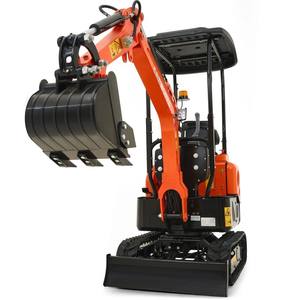 Mini Excavadora de 13.5 HP y 1 Tonelada con Asiento Ajustable, Excavadora Hidráulica para Construcción y Jardinería - Product Image 3