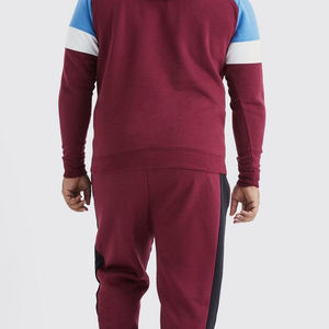 Ensemble de sweat à capuche 2 pièces tendance automne-hiver pour hommes Pull vintage élégant Streetwear décontracté avec techniques imprimées - Product Image 5