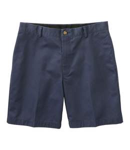 Short Chino Homme Grande Taille Bleu Marine Décontracté Été Respirant Coton/Spandex Tissé Taille Moyenne 4 Élastique Chaud Solide Anti-Rides - Product Image 1