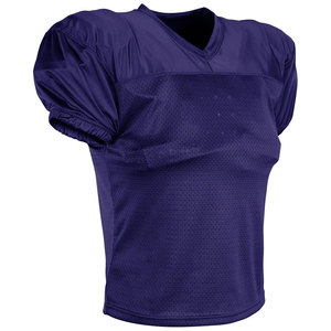 Ensembles de maillots de football américain personnalisés, tissu en maille 100% polyester respirant de qualité supérieure, options de tailles plus grandes, manches courtes confortables - Product Image 1