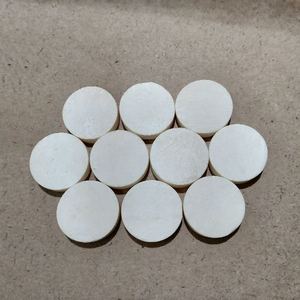 Boutons en os et corne naturels avec perles élégantes Décorations écologiques pour vêtements de manteaux en jean - Product Image 2