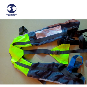 33G CO2 Xi Lanh Hướng Dẫn Sử Dụng Và Tự Động Loại <span class=keywords><strong>Inflatable</strong></span> Cuộc Sống Áo Khoác Với Có Thể Tháo Rời Bìa Cho Thủy Thủ - Product Image 1