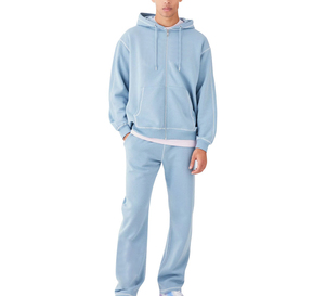 Survêtement Homme Coupe Évasée Personnalisé avec Logo Imprimé de Haute Qualité 2025 – Fournisseur de Vêtements d'Hiver Grande Taille de Qualité Supérieure - Product Image 1