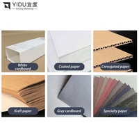 Nouveau produit moderne granit marbre mosaïque carreaux de céramique papier Quartz échantillon cas décor chambre valise pierre présentoir
