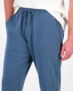 Pantalones deportivos ajustados lavados con ácido para hombre, ropa de calle de cintura alta, pantalones de chándal para gimnasio con cierre de cordón frontal plano, estilo Vintage - Product Image 3