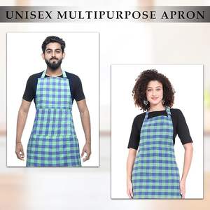 Tablier classique en coton sans manches à forte demande de l'exportateur indien Combo Set Home Chef Waist Accessory à un prix - Product Image 5