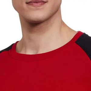 Sweat-shirts surdimensionnés en coton pour hommes, vêtements d'hiver décontractés, conception de logo personnalisée, respirant, col rond, 100% coton Basics - Product Image 4