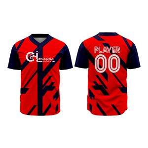 Uniforme de baseball de luxe haute performance, tenue d'équipe personnalisée, respirant, séchage rapide, tissu 100% polyester, finition professionnelle, toutes saisons - Product Image 3