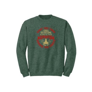Sudadera de mezcla de algodón con temas de Buda Estampado Estilo informal 12 opciones de color 260-280 Colocación de diseño personalizable GSM pesado - Product Image 5