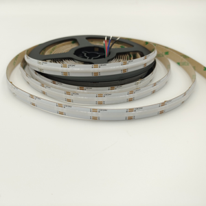 Striscia <span class=keywords><strong>LED</strong></span> COB RGB ad Alta Luminosità CCT 840 <span class=keywords><strong>LED</strong></span>/m 15W Flessibile DC 24V per Illuminazione Ambientale - Product Image 2