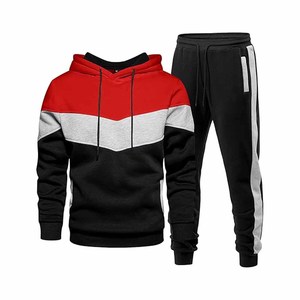 Ensemble de survêtement pour homme, 2 pièces, sweat-shirt à capuche et jogging décontractés - Product Image 3
