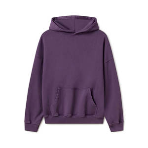 100% coton personnalisé votre Logo DTG impression à chaud hommes rétro Vintage pull à capuche sweats à capuche en coton pour homme - Product Image 1