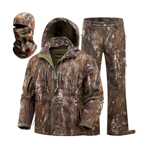 Nueva llegada de diseño personalizado nueva moda de invierno al aire libre trajes de caza para hombres precios al por mayor característica impermeable - Product Image 1