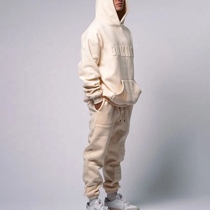 Survêtement en relief classique pour hommes tenue décontractée quotidienne Survêtement en relief respirant pour hommes avec poches latérales - Product Image 4