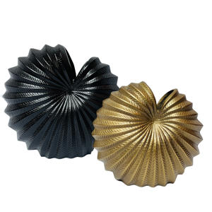 <b>Gold</b> Time Piece Modern Design Aluminium Metal Flower <b>Vase</b> Mirror Polished High Quality Planter Hot Selling Floor <b>Vase</b> - Product Image 2