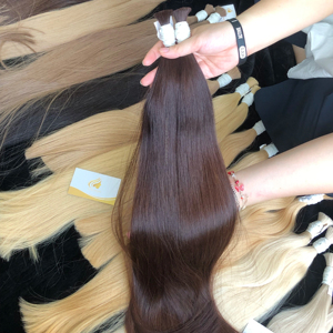 Top Extension Remy vierge vietnamienne de haute qualité kératine droite naturelle donneur unique-kératine droite naturelle de haute qualité - Product Image 1