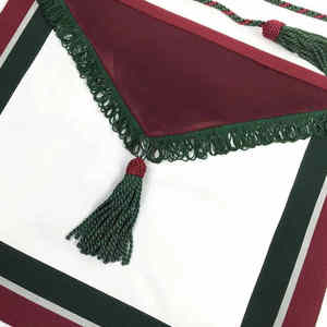 Membre à bas prix de l'Ordre royal d'Écosse Tablier Tabliers maçonniques sur mesure avec pompon - Product Image 2
