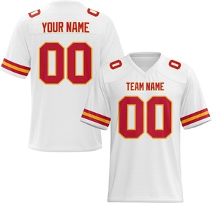 Uniformes de Fútbol Americano Personalizados por el Fabricante 2026, Secado Rápido, Poliéster, Sublimación Completa, Nombre del Equipo Personalizado, Números, MOQ - Product Image 5