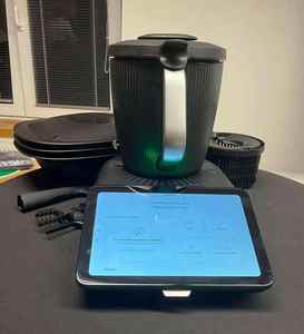 Robot culinaire électrique de luxe Vorwerk Thermomix TM7 1000W, contrôlé par application, avec bol mélangeur en PU, pour hacher et cuisiner, US 1000 - Product Image 4