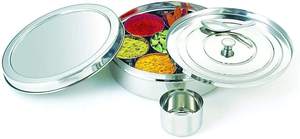 Boîte à épices en acier inoxydable avec couvercle en acier inoxydable de haute qualité, boîte à épices en acier inoxydable avec couvercle en acrylique king International - Product Image 5