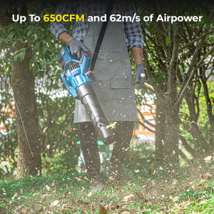 东城无绳园林工具20v便携式吹叶机专业电动吹雪机 - Product Image 3