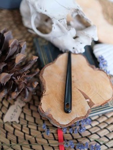 Aguja de Bordar de Cuerno de Búfalo, Aguja de Bordar Puntiaguda para Lana y Hilo, Accesorio de Costura Duradero para Tufting y Costura - Product Image 4