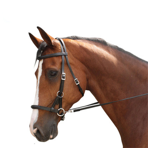 Bride d'équitation en cuir de haute qualité 2024 course de chevaux bride d'équitation équestre - Product Image 4