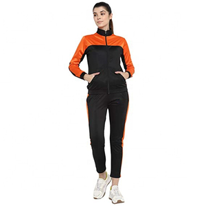 Ropa de mujer personalizada superventas, conjunto de chándal para correr de algodón y poliéster, patrón sólido, traje de hombre para ejercicio de invierno - Product Image 1