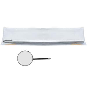 Miroir dentaire manuel de haute qualité pour examen buccal, soins d'hygiène, réflexion claire, durable, en acier inoxydable, réutilisable, CE - Product Image 3