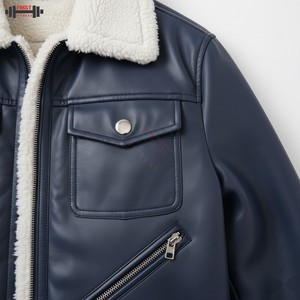 Chaqueta de Cuero 100% Genuino para Mujer, Chaquetas de Moda de Cuero para Mujer al por Mayor, Nueva Chaqueta de Cuero para Mujer Más Vendida - Product Image 1