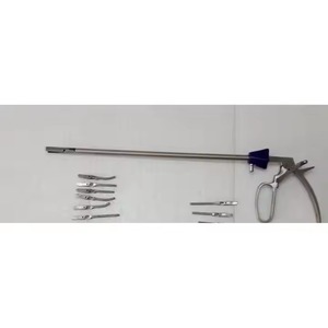 Welltek mejor calidad Manual fuente de alimentación laparoscopia Bulldog Clip aplicador Premium instrumento quirúrgico base reutilizable estéril - Product Image 2