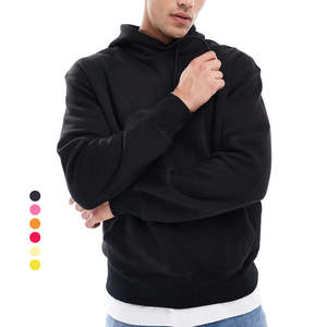 Sweats à capuche en polyester personnalisés 280 GSM Sweatshirts légers Prix d'usine Vente en gros Doux Confortable Qualité supérieure - Product Image 1