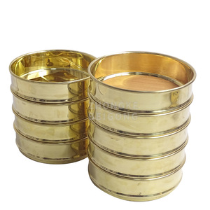 ตะแกรงทดสอบ ISO เส้นผ่านศูนย์กลาง200มม. พร้อมกรอบทองเหลืองความสูงเต็มตัว - Product Image 5