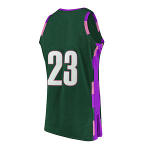Maillot de basket-ball de qualité supérieure pour commande d'équipe à bas prix logo personnalisé par sublimation vente en gros - Product Image 2