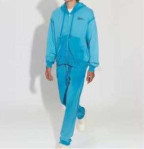 Ropa de moda Color sólido Hombres Lavado ácido Chándales Ropa de verano Hecho en Pakistán Lavado ácido Chándal - Product Image 2